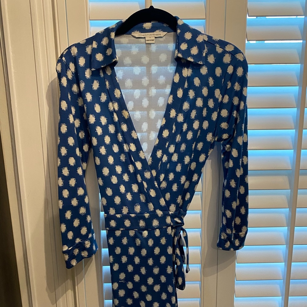 Diane von Furstenberg Print Skort Jumpsuit